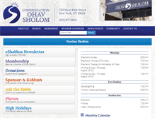 Tablet Screenshot of osnyc.org